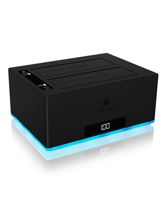 Picture of ICY BOX IB-127CL-U3 USB 3.2 Gen 1 (3.1 Gen 1) Type-B Black