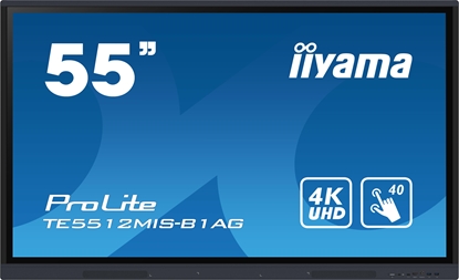 Изображение 55" iiWare10 , Android 11, 40-Points PureTouch IR with zero bonding, 3840x2160, UHD IPS panel