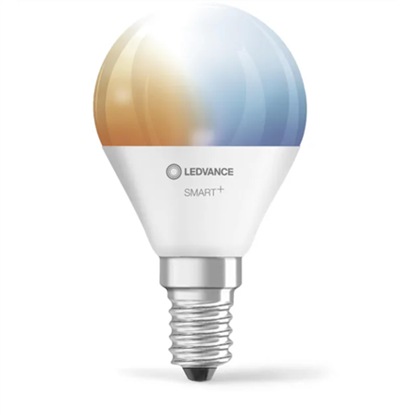 Attēls no Išmanioji lemputė Ledvance SMART+, reguliuojama balta, LED, E14, 5W, 470 lm