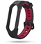 Изображение Išmaniojo laikrodžio apyrankė Tech-Protect Armour Xiaomi Mi Band 5/6/7, black/red