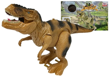 Picture of Judantis dinozauras Tiranozauras su garso ir šviesos efektais, žalias (LN6640)