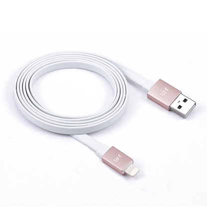 Picture of Just Mobile AluCable Flat - Flat charge and sync cable Lightning