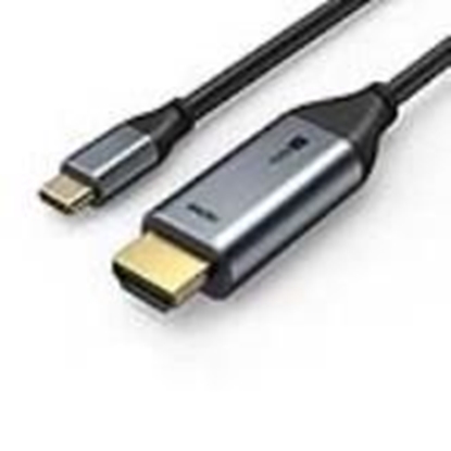 Picture of Kabelis CABLETIME USB-C - HDMI, 4K, Ultra HD, 1.8 m, 2.0 ver.