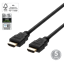 Attēls no Kabelis DELTACO DELTACO Ultra High Speed HDMI, 8K i 60Hz, 4K, UHD i 120Hz, 1m, juodas / HU-10-R