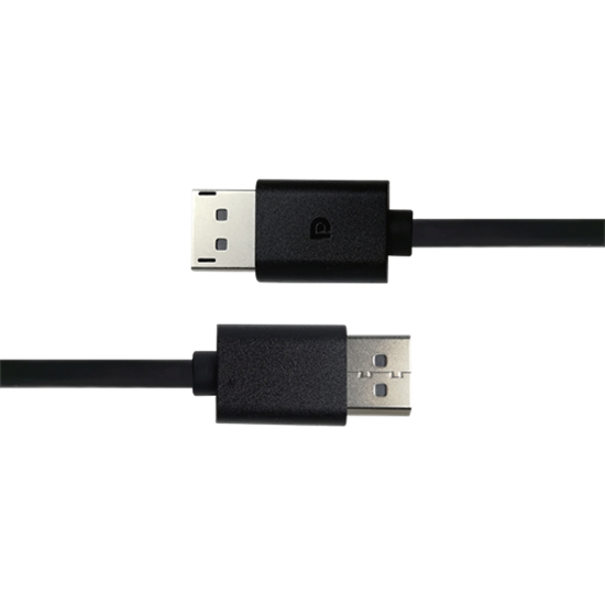 Изображение Kabelis DELTACO DisplayPort, 8K, DP 1.4, 2m, juodas / 00110015