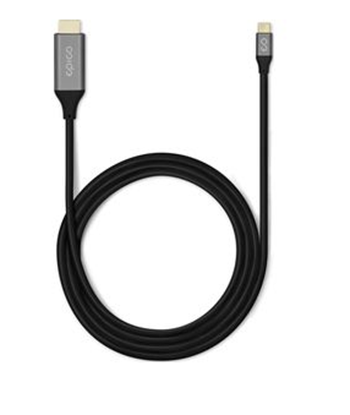 Picture of Kabelis Epico USB Type-C to HDM, juoda