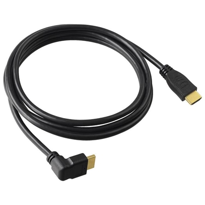 Picture of Kabelis Sbox HDMI-HDMI 1.4 M/M 90 1.5m HDMI-90-15