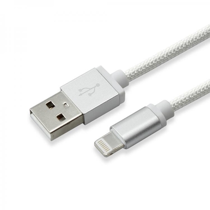 Attēls no Kabelis Sbox USB 2.0 8 Pin IPH7-S silver