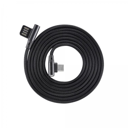 Picture of Kabelis Sbox USB->Type C 90 M/M 1.5m USB-C-90-B black