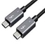 Attēls no Kabelis Thunderbolt 3, USB-C - USB-C, 40Gbps, 100W, 20V/ 5A, 4K/ 60HZ, 1m