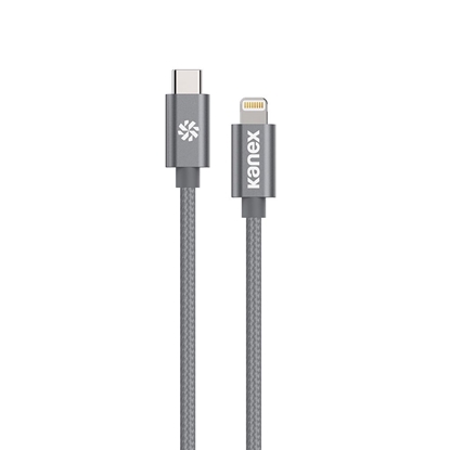Attēls no Kanex Durabraid USB-C to Lightning Cable 1.2m