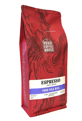 Изображение Kavos pupelės VERO COFFEE Peru Vila Rica, 1kg
