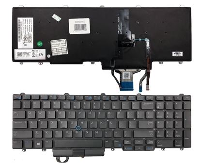 Изображение Keyboard Dell: Latitude E5550, 5580 / Precision 15 7510, 3510 / Precision 17 7710