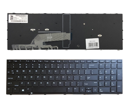 Attēls no Keyboard HP: Probook 450 G5, 455 G5, 470 G5 with frame