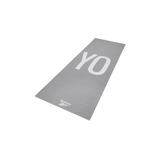 Изображение Dvipusis treniruočių kilimėlis Reebok Yoga – pilkas, 4 mm