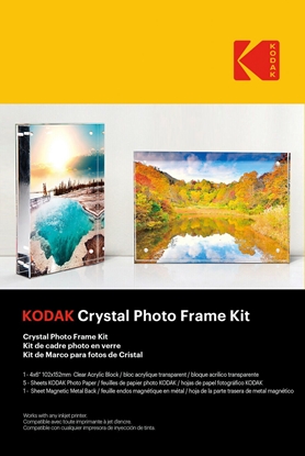 Attēls no Kodak Crystal Photo Frame Kit 5 Sheets