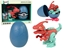 Изображение Konstruktorius - dinozauras su kiaušiniu, raudonas