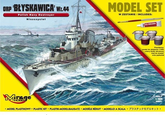 Picture of Konstruktorius-laivas ORP 'BŁYSKAWICA' – wz.44