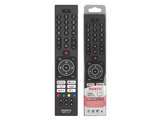 Изображение Lamex LXH1772 TV remote control TV LCD VESTEL RM-L1772 SMART / NETFLIX / YOUTUBE / PRIME VIDEO / RAKUTEN