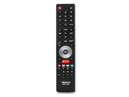 Attēls no Lamex LXP1365 TV remote control TV LCD HISENSE RM-L1365 / NETFLIX YOUTUBE / AMAZON