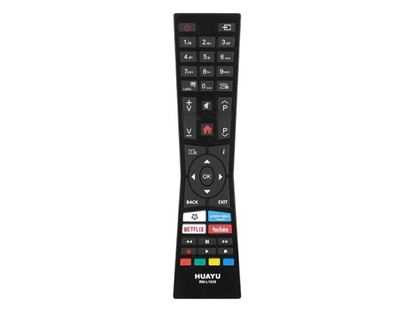 Attēls no Lamex LXP1636 TV remote control TV LCD VESTEL / HYUNDAI / TELEFUNKEN RM-L1636 NETFLIX / YOUTUBE PRIME VIDEO