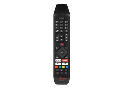 Attēls no Lamex LXP43141 TV remote control Hitachi RC43141 LCD televizoram NETFLIX YOUTOBE
