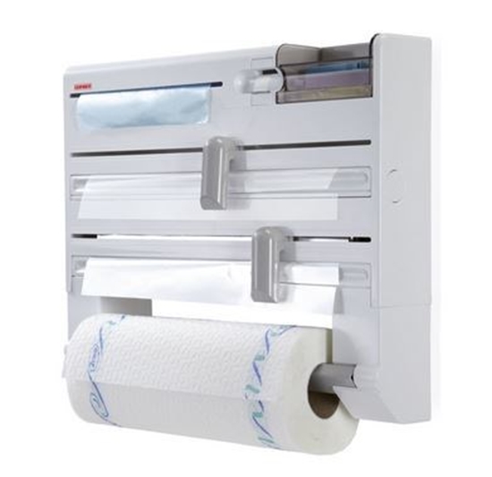 Изображение Leifheit 25723 paper towel holder Wall-mounted paper towel holder White