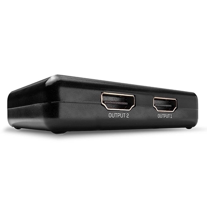 Picture of Lindy 2 Port HDMI 10.2G Splitter, Compact