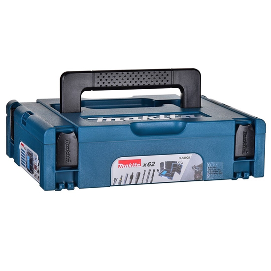 Picture of Makita zestaw wierte i bitów 62 sztuk makpac (B-53908)