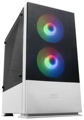 Picture of Mars Gaming MCZW PC Case ARGB White