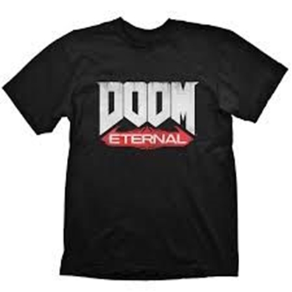 Attēls no Marškinėliai Doom Eternal Logo XL, juodi