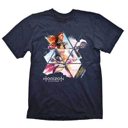 Picture of Marškinėliai Horizon Zero Dawn T-Shirt Painted Aloy Navy M