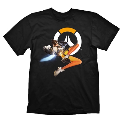 Picture of Marškinėliai Overwatch T-Shirt Tracer Hero L