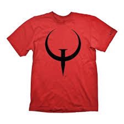 Attēls no Marškinėliai Quake Logo Red S
