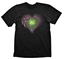 Attēls no Marškinėliai Starcraft II T-Shirt Zerg Heart L
