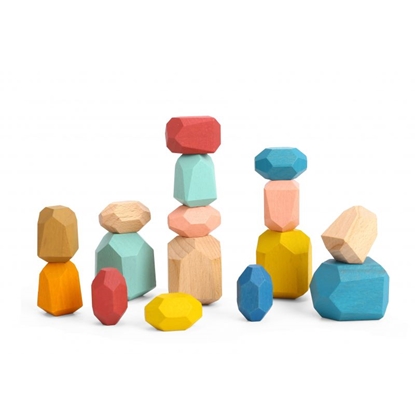 Picture of Mediniai balansavimo akmenukai - Tooky Toy (LE10770)