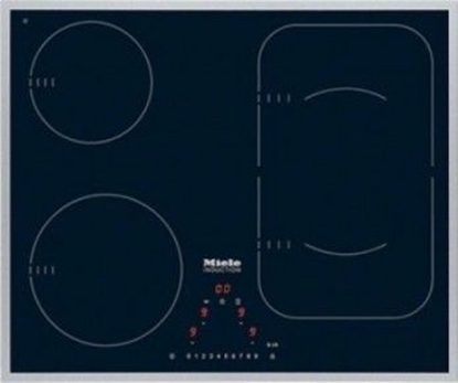 Picture of Miele KM 6322 Black Built-in Zone induction hob 4 zone(s)