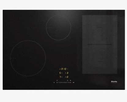 Picture of Miele KM 7474 FL Black Built-in 80 cm Zone induction hob 4 zone(s)