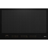 Picture of Miele KM 7678 FL Black Built-in 80 cm Zoneless induction hob 1 zone(s)