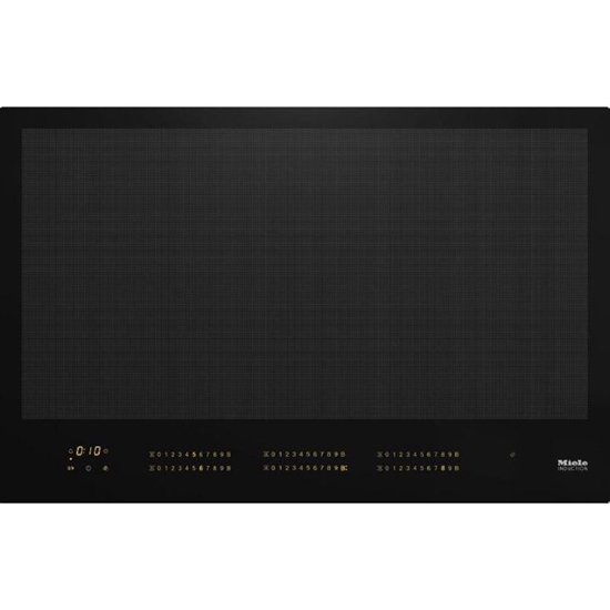 Picture of Miele KM 7678 FL Black Built-in 80 cm Zoneless induction hob 1 zone(s)