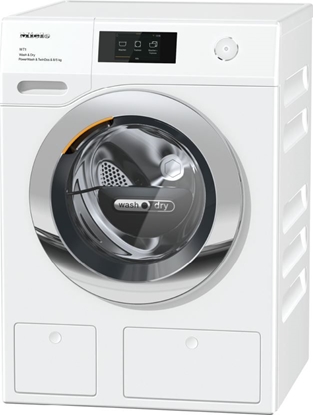 Picture of Miele WTR870 WPM PWash & TDos 8/5 kg washer dryer Freestanding Front-load White D