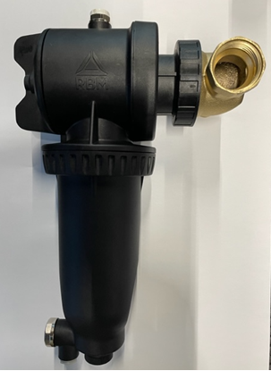 Attēls no MP2 BIB MAGNETIC FILTER FOR HEAT PUMP BRASS DIVERTER FF 1”