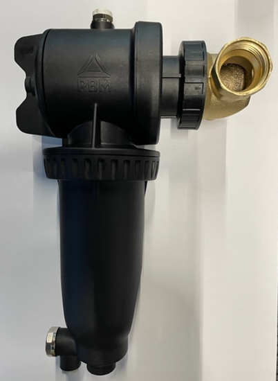 Picture of MP2 BIB MAGNETIC FILTER FOR HEAT PUMP BRASS DIVERTER FF 1”