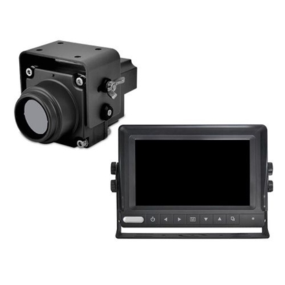 Picture of Naktinio matymo sistema automobiliui - termovizorinė kamera ir 7" CCTV monitorius vandeniui atsparus