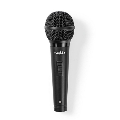 Attēls no Nedis MPWD25BK Wired microphone / Detachable cable 5m