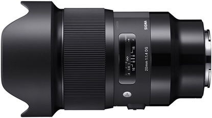 Изображение Objektyvas SIGMA 20mm f/1.4 DG HSM Art lens for Sony