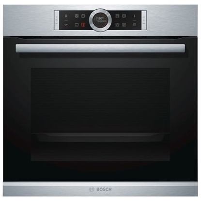 Picture of Bosch Serie 8 HBG6751S1S oven 71 L 3600 W A+ Black, Stainless steel