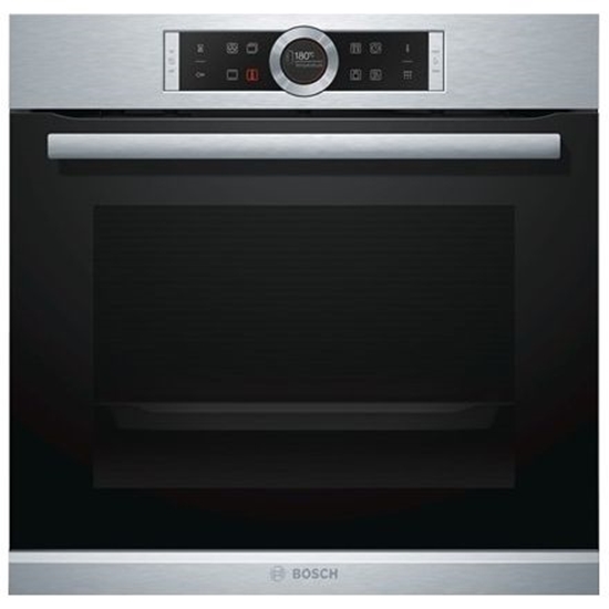 Picture of Bosch Serie 8 HBG6751S1S oven 71 L 3600 W A+ Black, Stainless steel