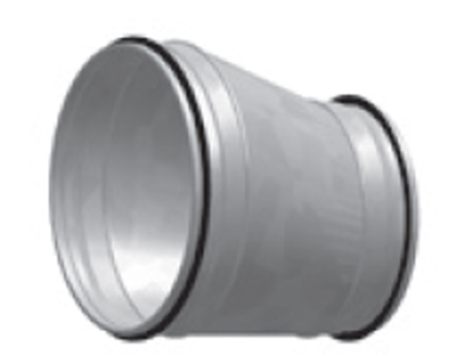 Picture of Pāreja asimetriska ar blīvi priekš ENSY AHU D160-125 PET