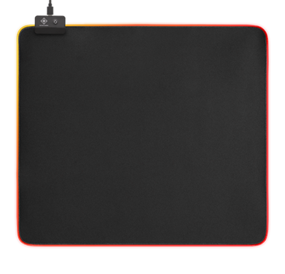Attēls no Pelės kilimėlis DELTACO GAMING 6xRGB režimai, 45x40x0.4cm, juodas / GAM-078